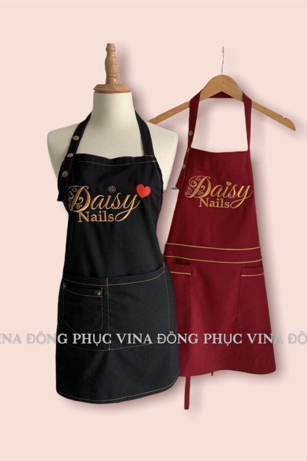 tạp dề nail daisy