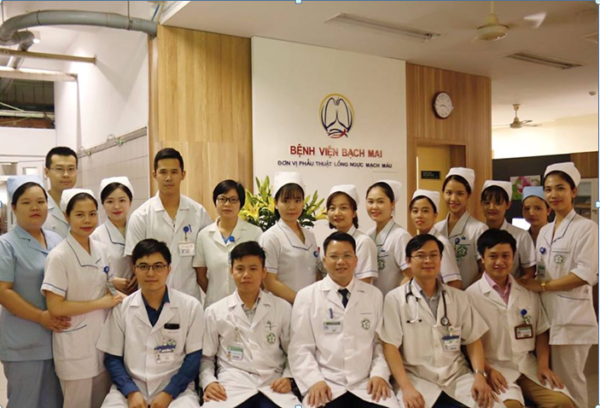 đồng phục bệnh viện Bạch Mai
