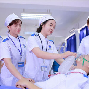 đồng phục y tá điều dưỡng màu trắng