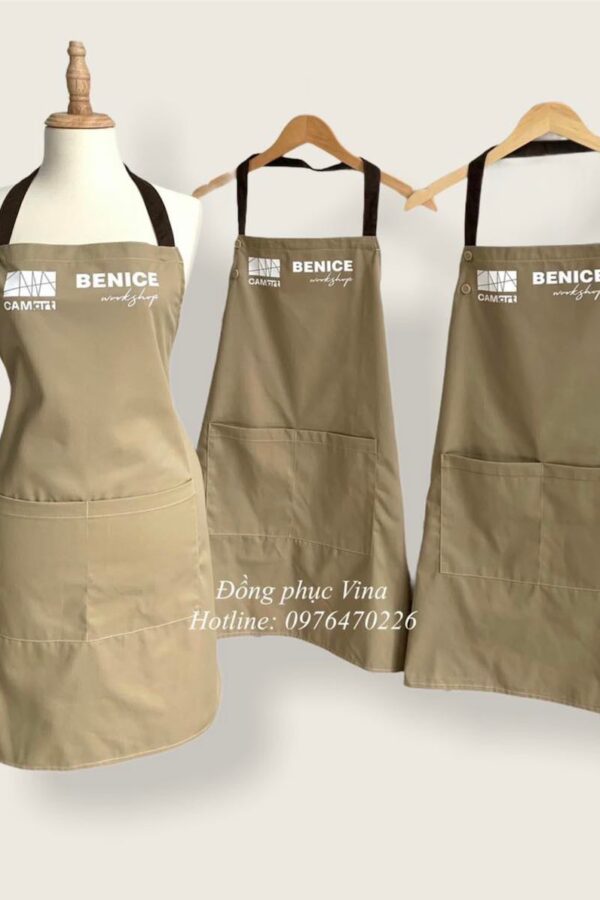 tạp dề đồng phục học vẽ