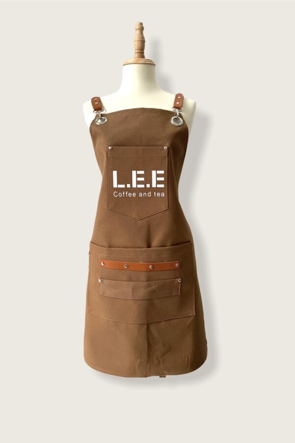 tạp dề quán cafe lee