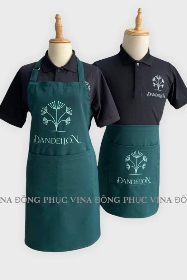 tạp dề quán cafe dannilon