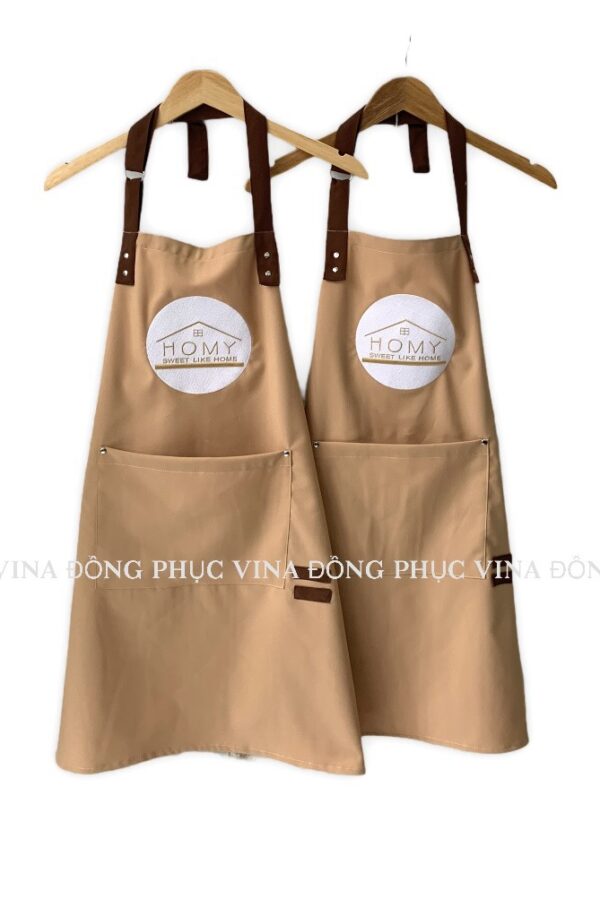 tạp dề quán cafe homi