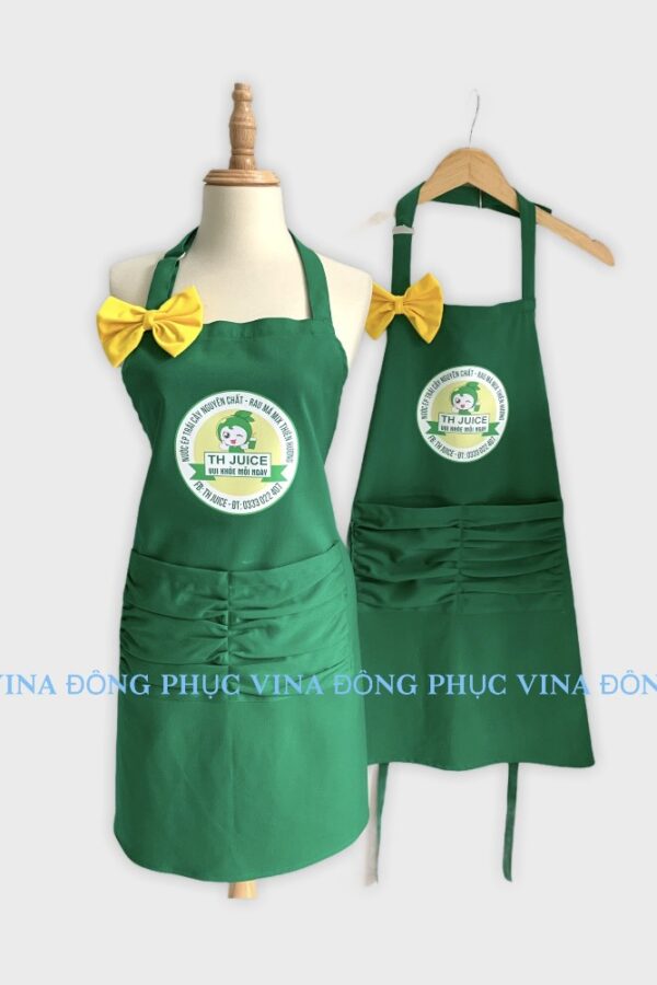 tạp dề quán cafe th