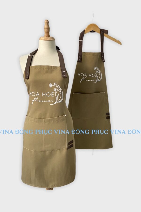 tạp dề tiệm hoa hoét