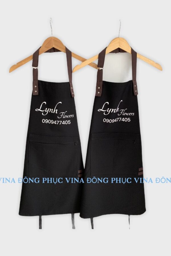 tạp dề tiệm hoa lynh