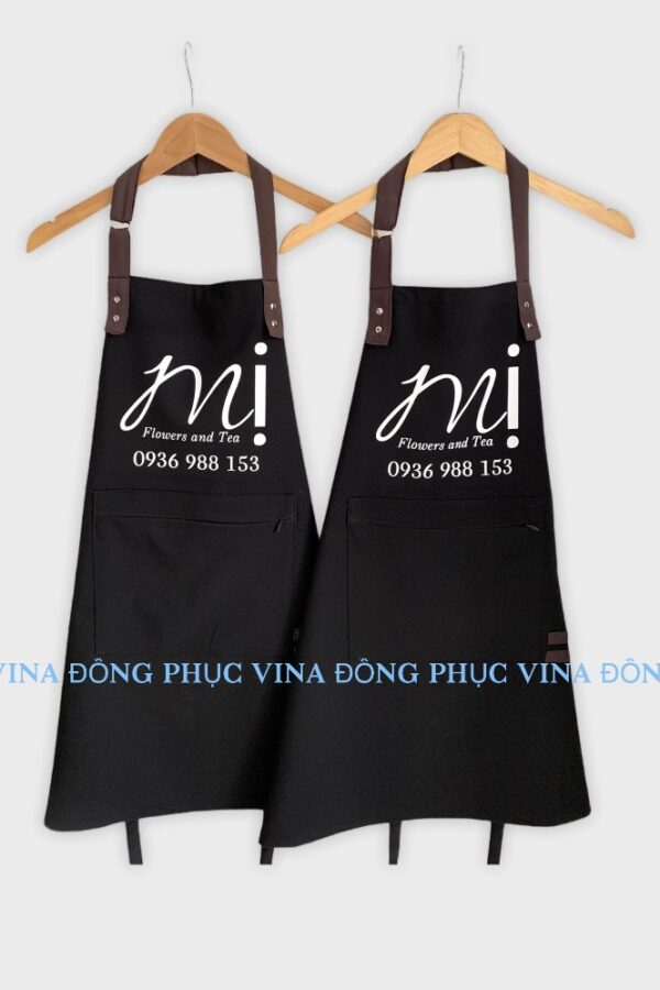 tạp dề tiệm hoa mi