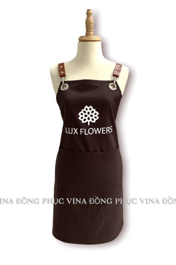 tạp dề tiệm hoa lux