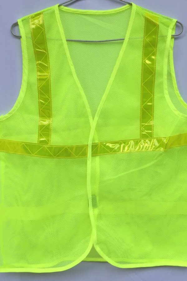 áo lưới bảo hộ phản quang màu xanh chuối