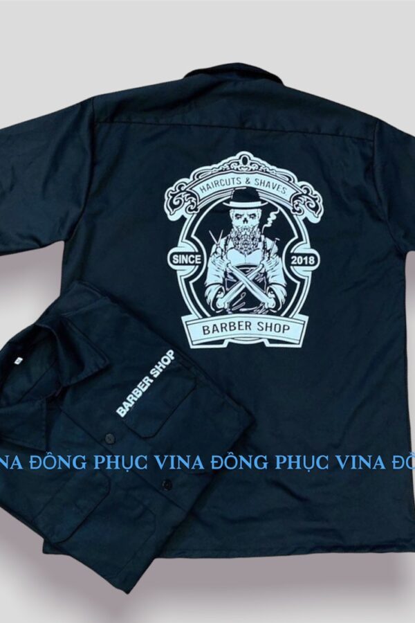 đồng phục barber quần áo chicano DPB02