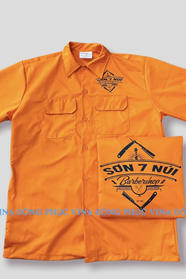 đồng phục barber quần áo chicano DPB03
