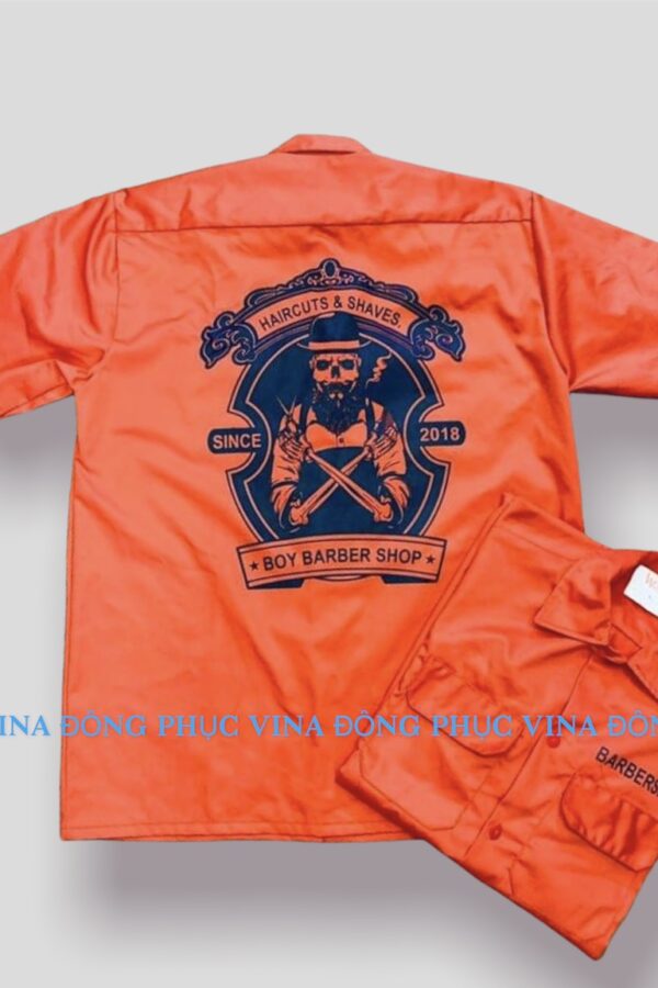 đồng phục barber quần áo chicano DPB05