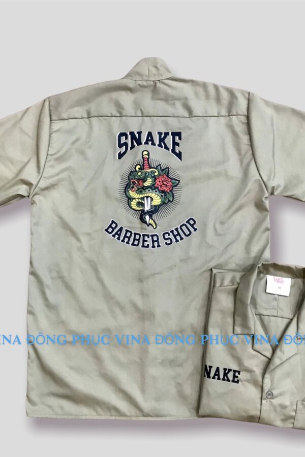 đồng phục barber quần áo chicano DPB08