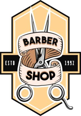 logo barber shop đẹp