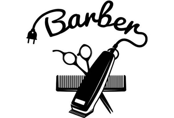 logo barber simble