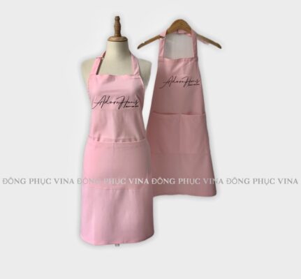 Mẫu Tạp Dề Màu Hồng Đồng Phục Đẹp Nhất 4 tạp dề màu hồng Adora
