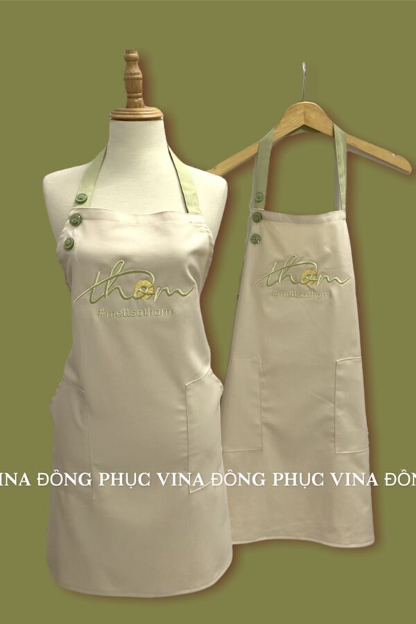 tạp dề quán cafe Thơm