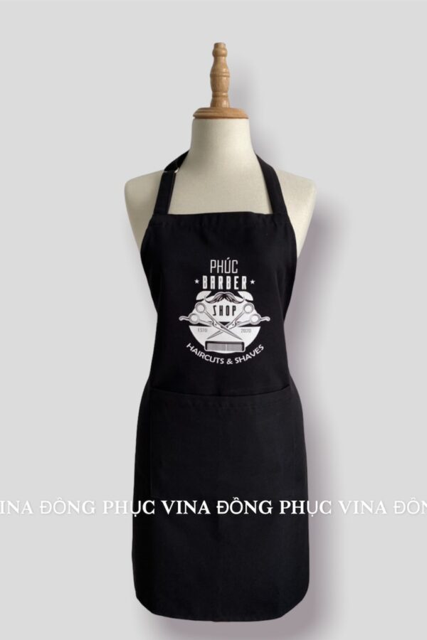 tạp dề tiệm tóc Phúc Barber
