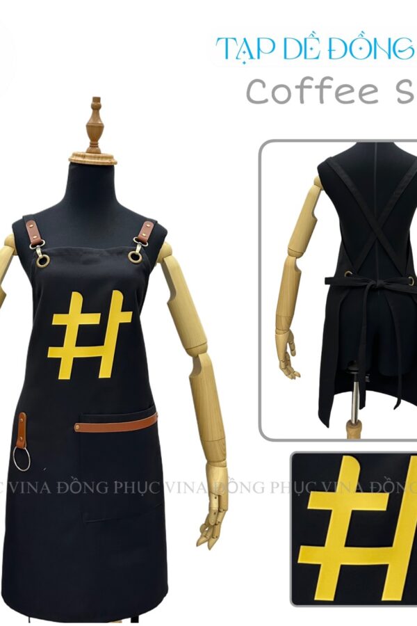 Đồng phục tạp dề cà phê Thang