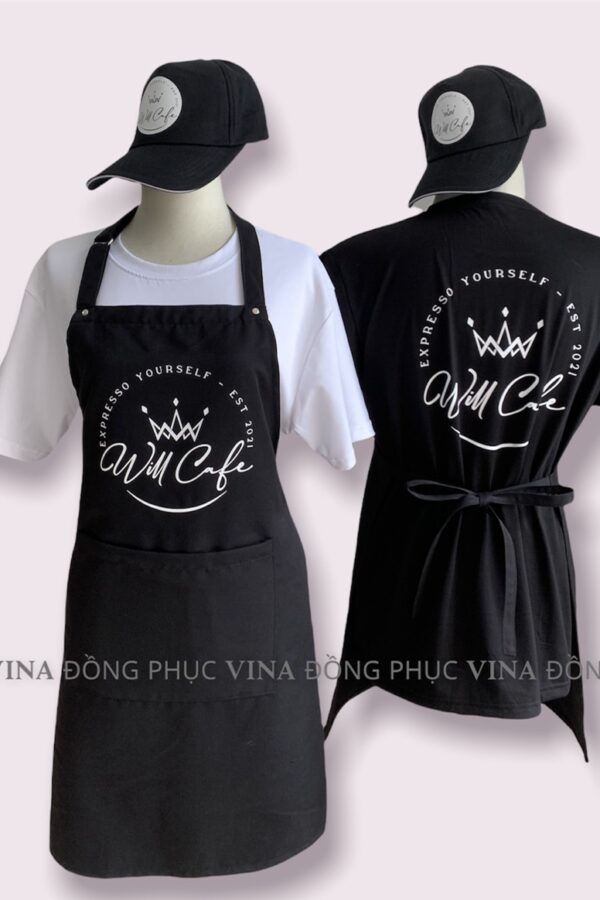mau dong phuc ao thun tap de quan cafe Will