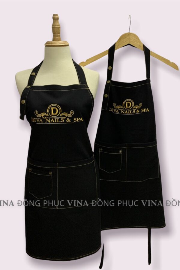 tạp dề diva nails