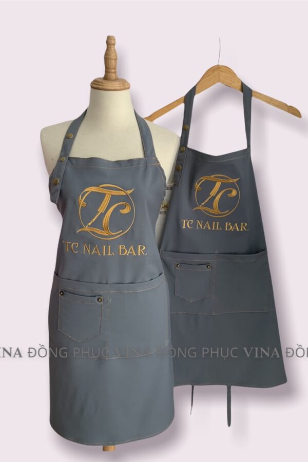 tạp dề tc nails bar