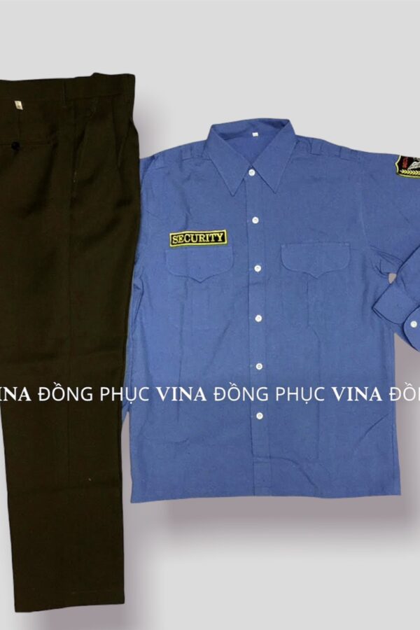 mẫu đồng phục bảo vệ may sẵn bv02