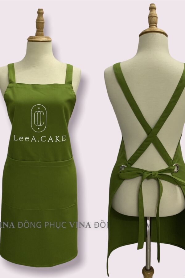 tạp dề làm bánh leea cake