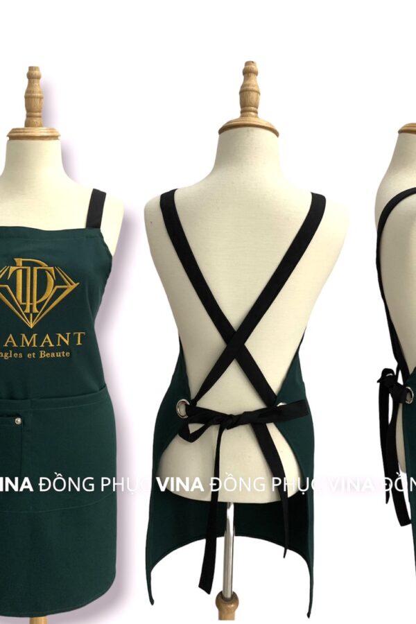 tạp dề nails diamant