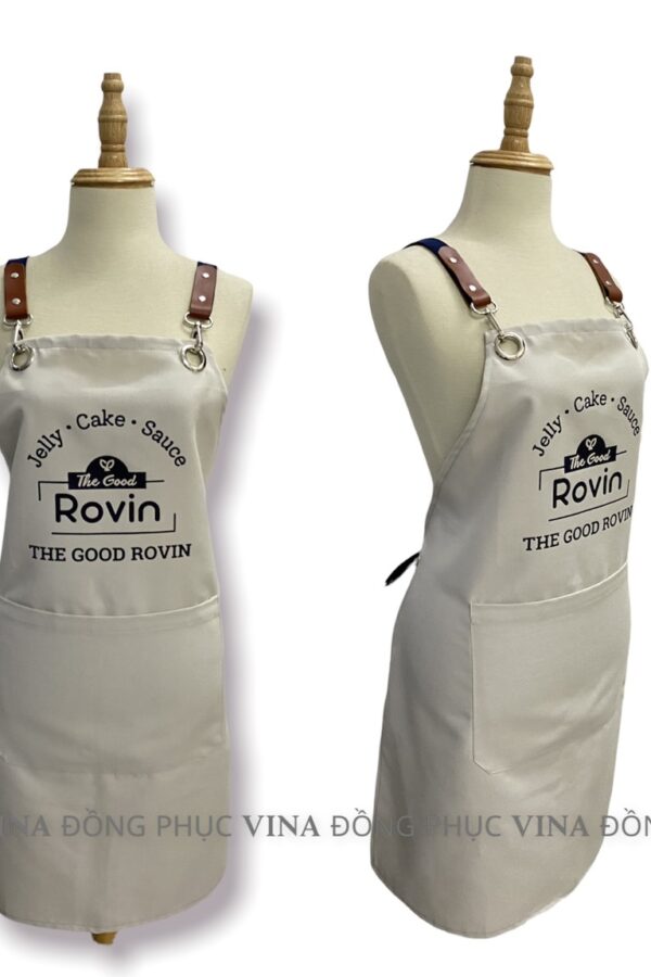 tạp dề tiệm bánh rovin