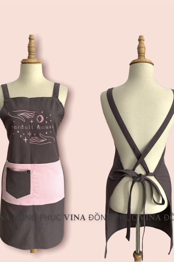 tạp dề tiệm nails mardoll house