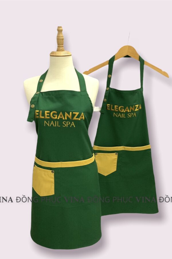 tạp dề nails eleganza