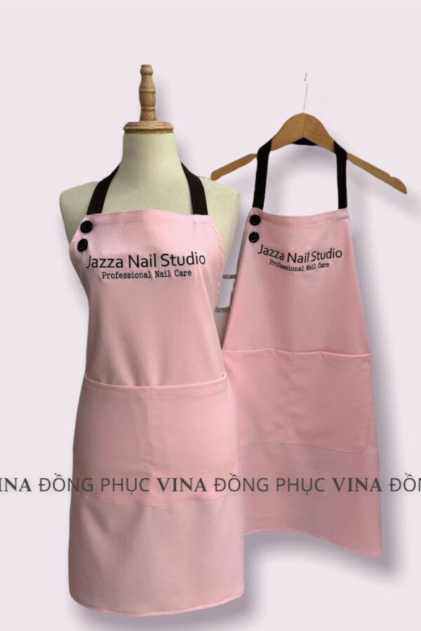 tạp dề tiệm nails jazza