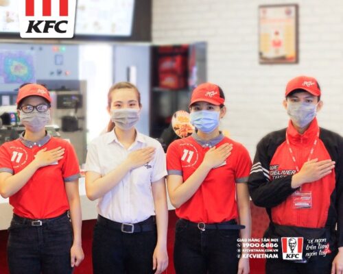 đồng phục KFC