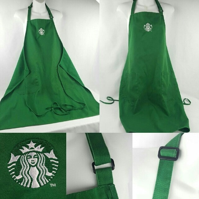 tạp dề đồng phục Starbucks