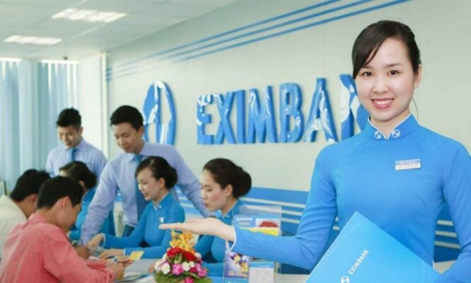  áo dài đồng phục Eximbank