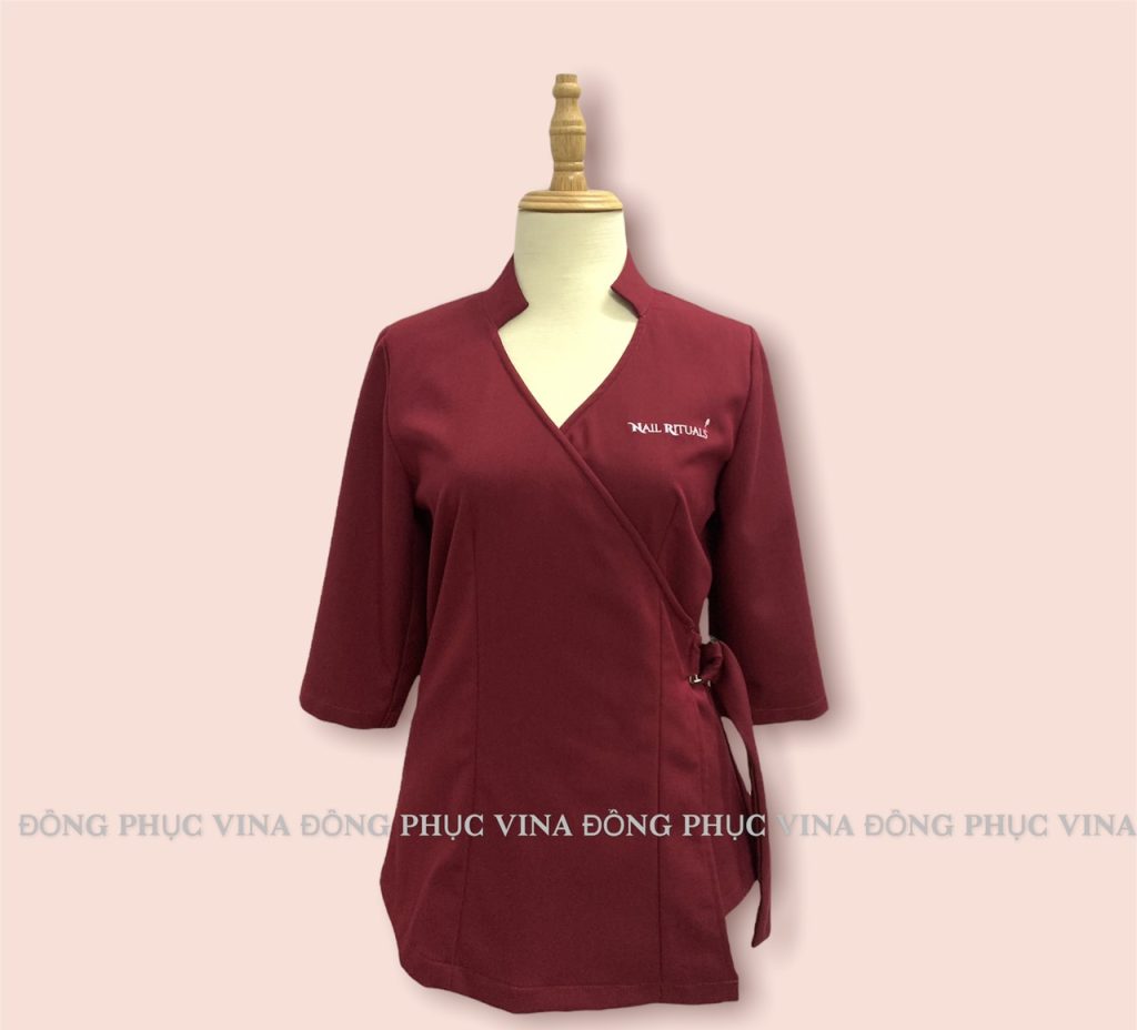 Mẫu Đồng Phục Nails Spa Cho Nhân Viên Tiệm Nails & Spa
