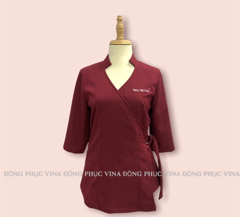 Mẫu Đồng Phục Nails Spa Cho Nhân Viên Tiệm Nails & Spa