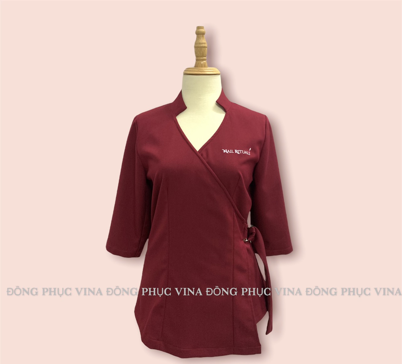 Mẫu Đồng Phục Nails Spa Cho Nhân Viên Tiệm Nails & Spa | Vina® Uniform