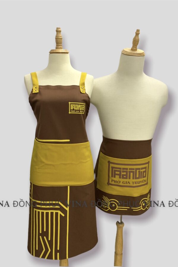 tạp dề phở Trần Gia