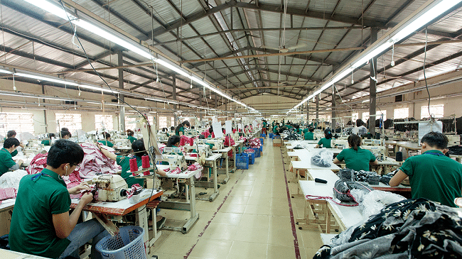 xưởng may quần jean Nobi