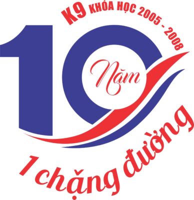 logo kỷ niệm 10 năm ra trường