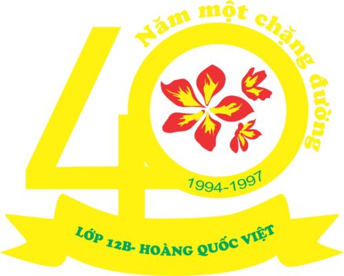 logo kỷ niệm 40 năm ra trường