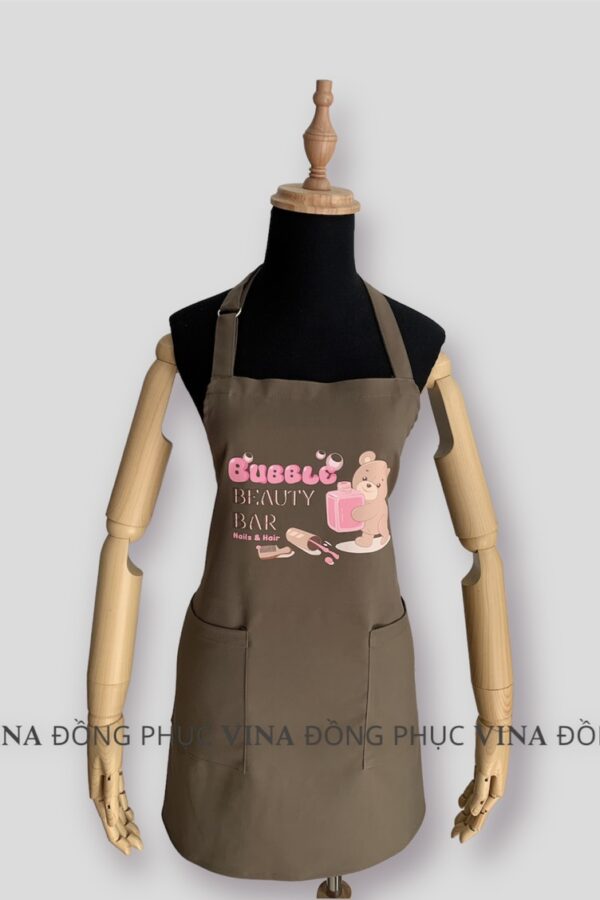 Tạp dề beauty bar Bubble