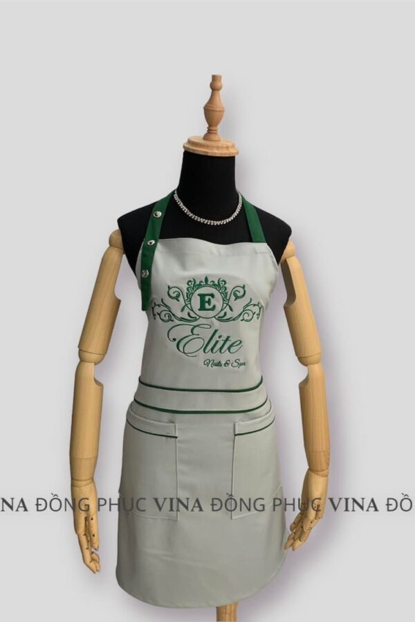 Tạp dề cho tiệm nail Elite