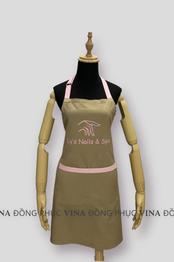 Tạp dề nail spa ly