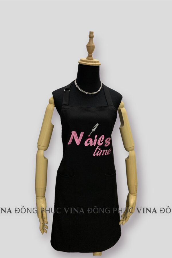 Tạp dề nails Time