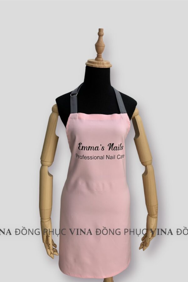 Tạp dề tiệm nail Emma