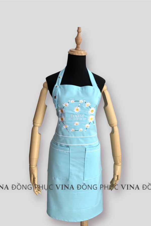 Tạp dề tiệm nails Daisy