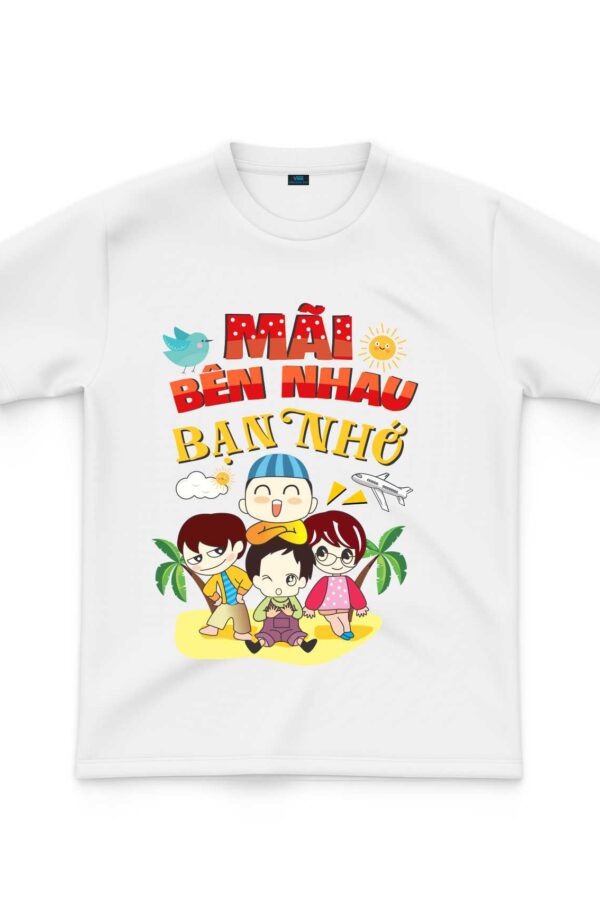 Áo team building mãi bên nhau bạn nhớ